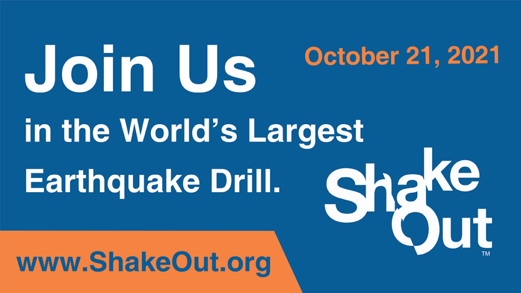 International ShakeOut Day at USC Employee Gateway