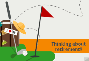employee retirement graphic