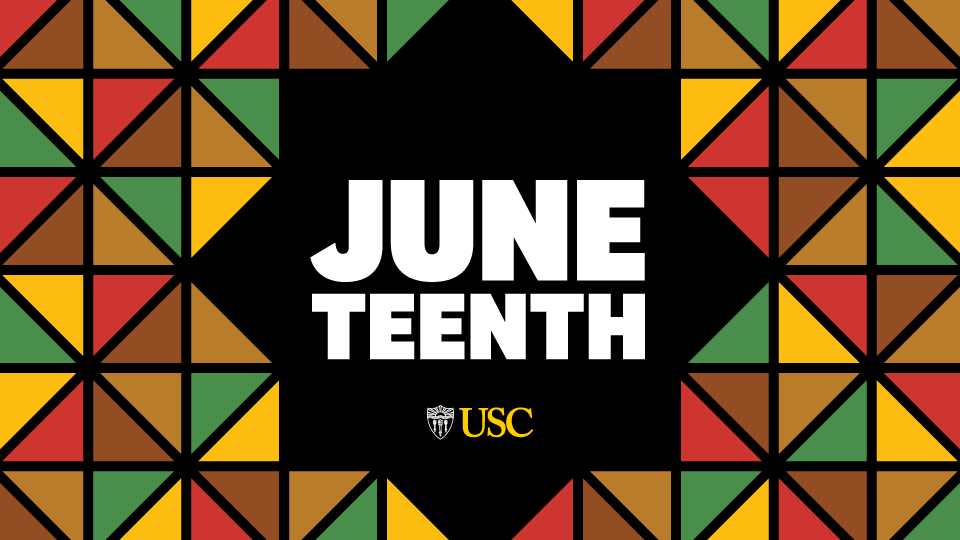 USC virtual event commemorating Juneteenth